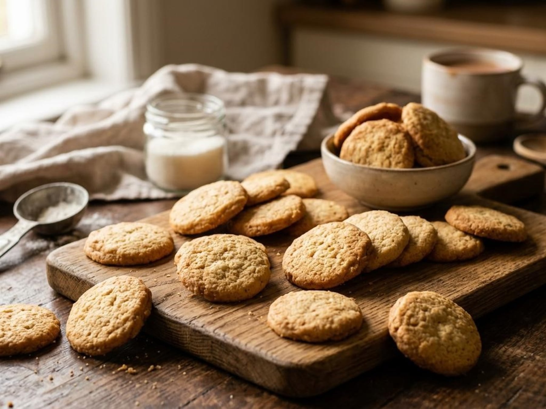 La fórmula 3-2-1: galletitas caseras con solo harina, manteca y azúcar, y por qué quedan tiernas sin amasar
