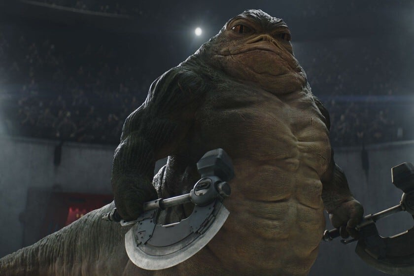 Rotta el Hutt, el mismo bebé de hace casi veinte años que vuelve a aparecer en la nueva película de Star Wars