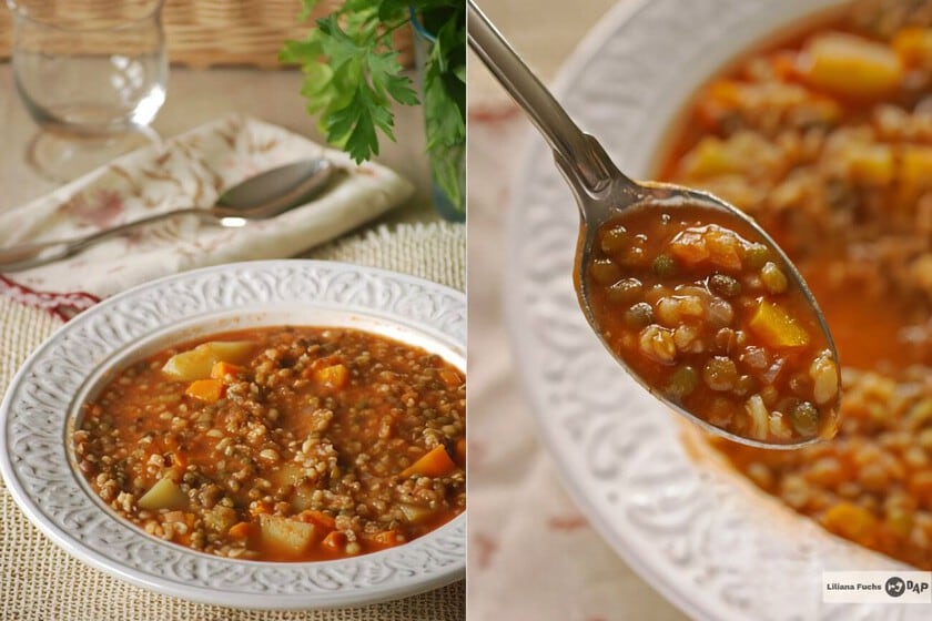 Lentejas con bulgur: la dupla que llena la olla sin necesitar la carnicería