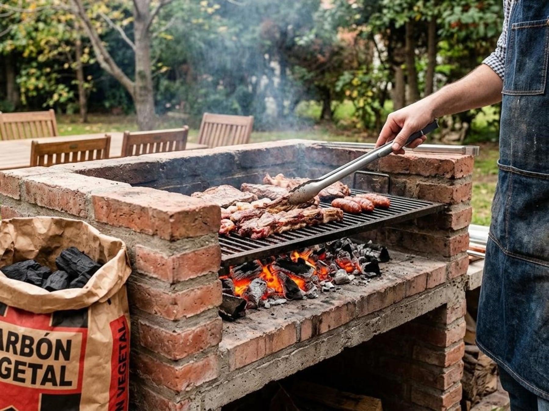 Brasas a la medida: cómo calcular el carbón justo para que el asado no se quede corto