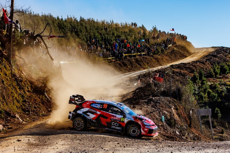 Toyota alcanza a Lancia y Solberg se anota Chile con una clase magistral de 24 años