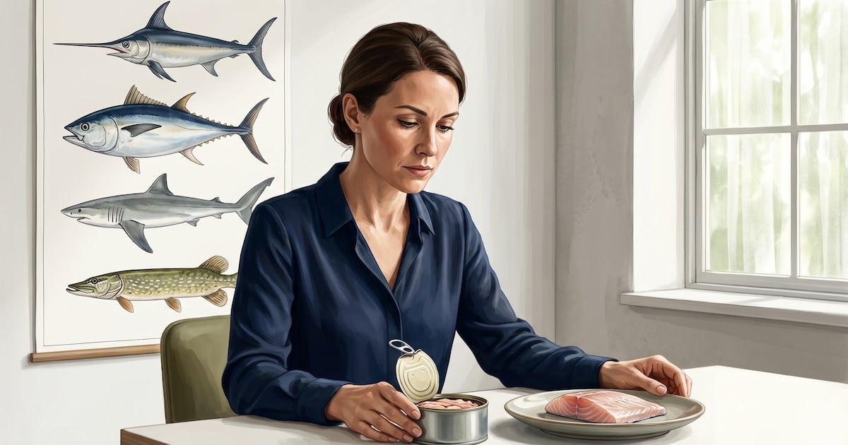 Pescado en la mesa: qué especies conviene moderar y por qué el mercurio no se reparte igual