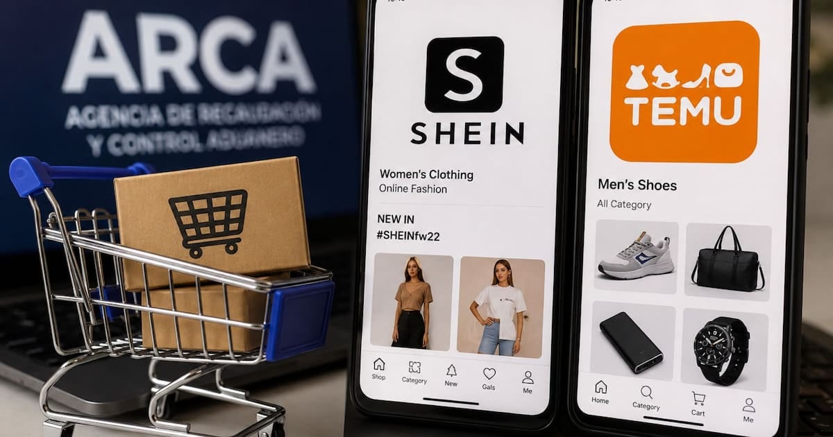 Shein y Temu comparten un mismo cupo: cinco envíos por persona al año y franquicias que conviene desglosar antes de pagar