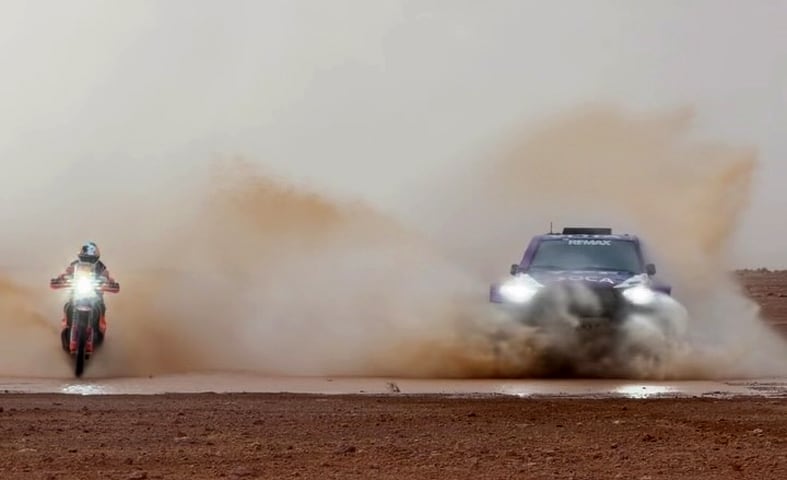 Los pibes de oro se prueban la Hilux: Cavigliasso y Pertegarini dan el salto en el Rally de Marruecos