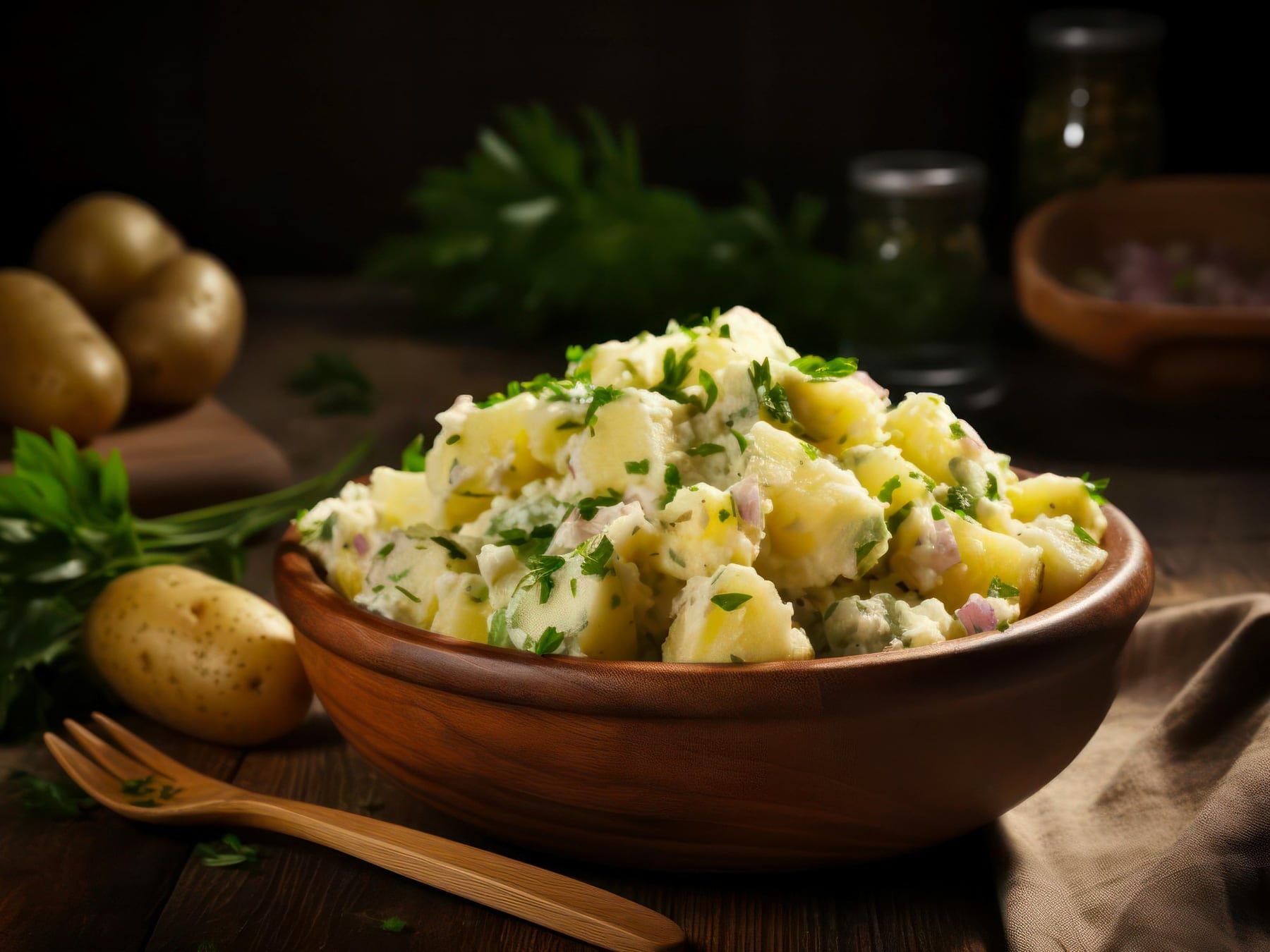 La ensalada de papa que no se desarma: trucos de cocción, aderezos y combinaciones para que quede cremosa de verdad