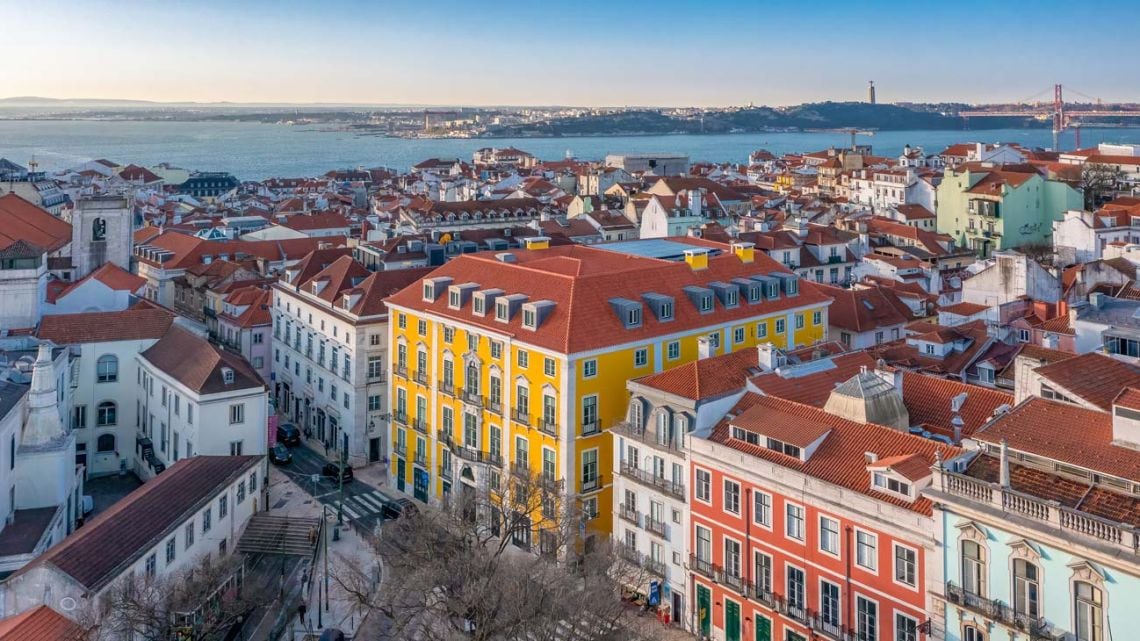 Una noche entre copas en un palacio de 1747 que mira a todo Lisboa