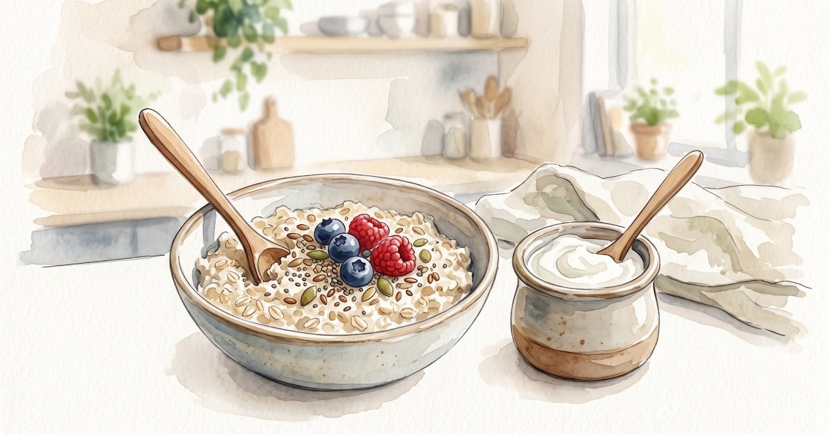 Avena y yogur griego: dos aliados distintos para el tránsito intestinal que conviene combinar con criterio
