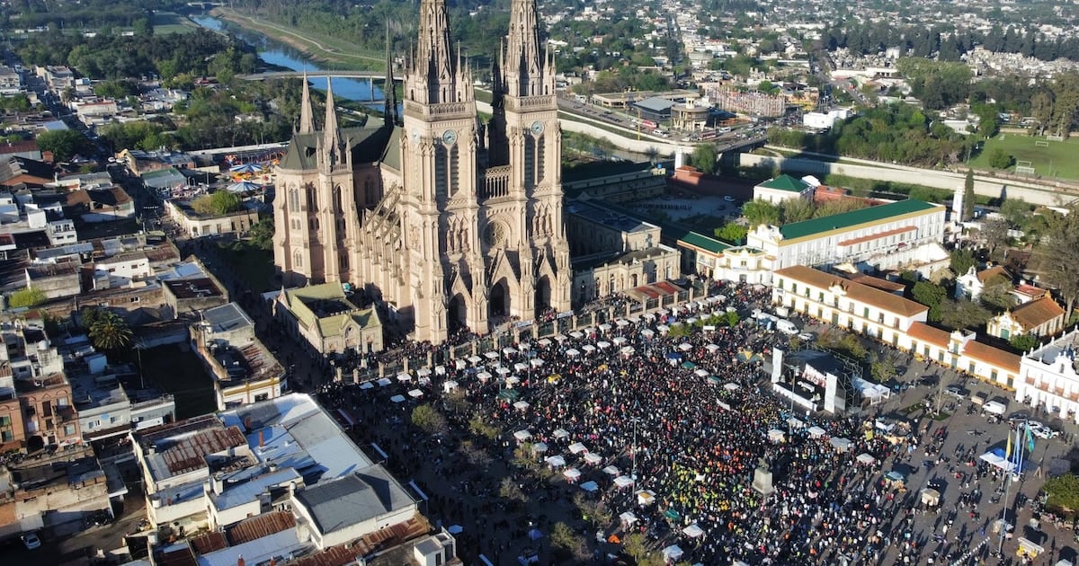 Luján, con hospedajes temporarios de hasta USD 16.000 la noche a la espera de la visita papal