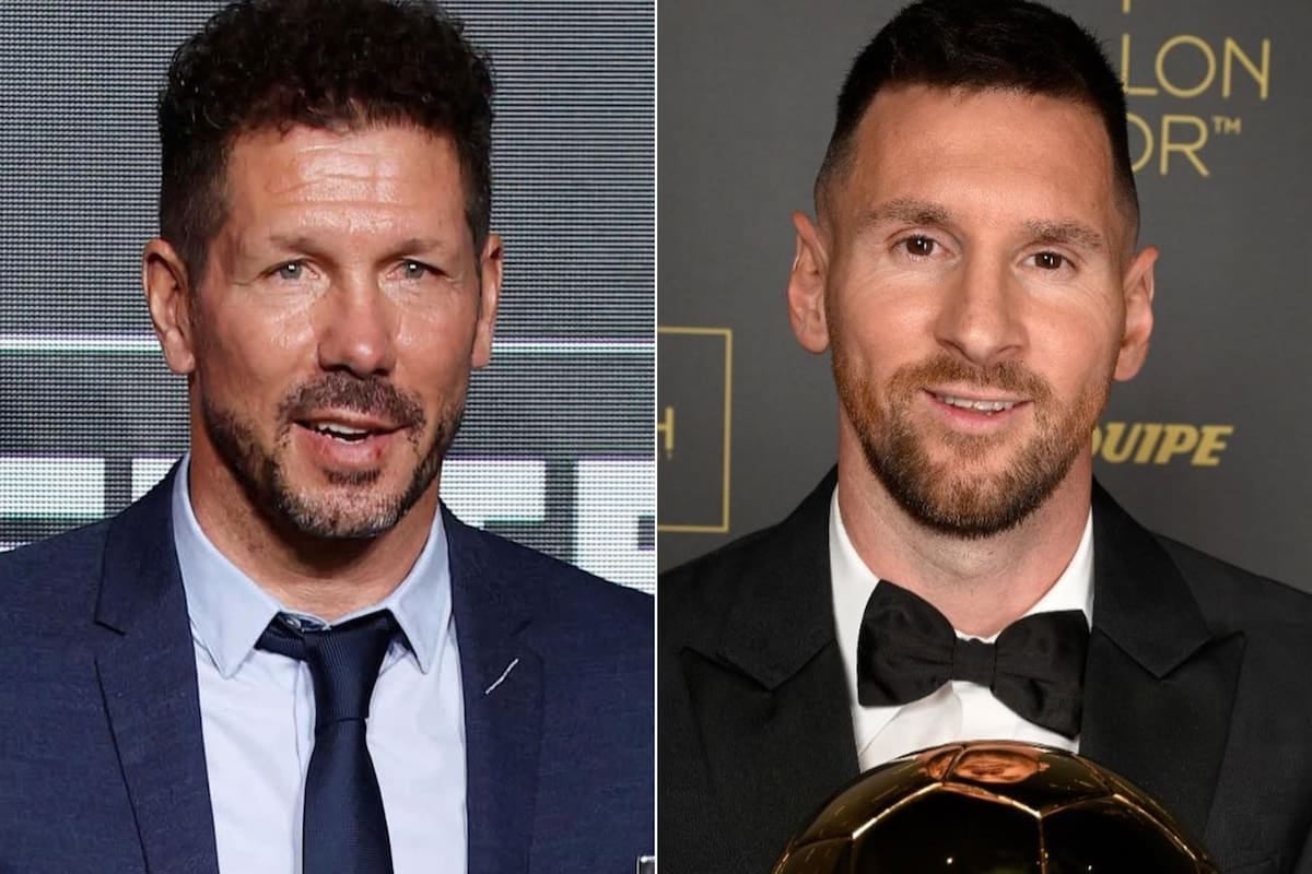 Simeone se quebró al hablar del Diez que nunca pudo dirigir y dejó una frase que duele