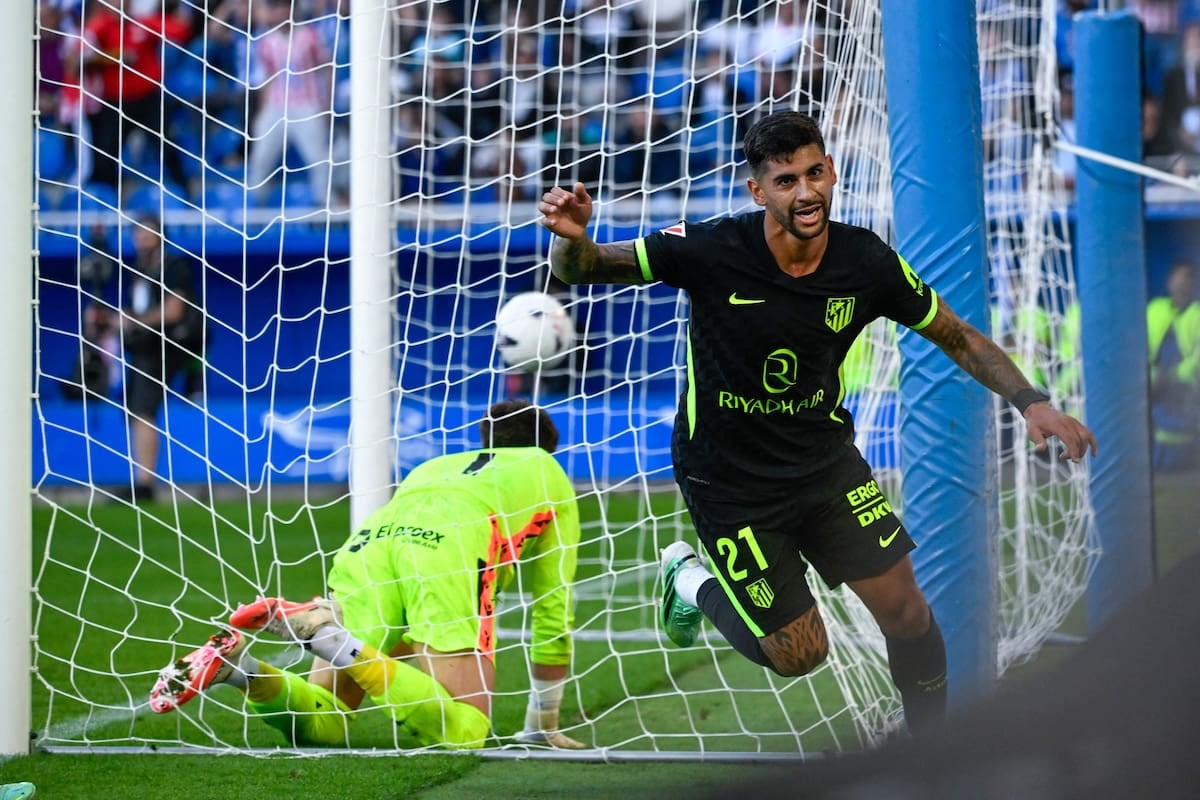 Cuti cabeceó el aire, el partido y la ilusión del Atlético