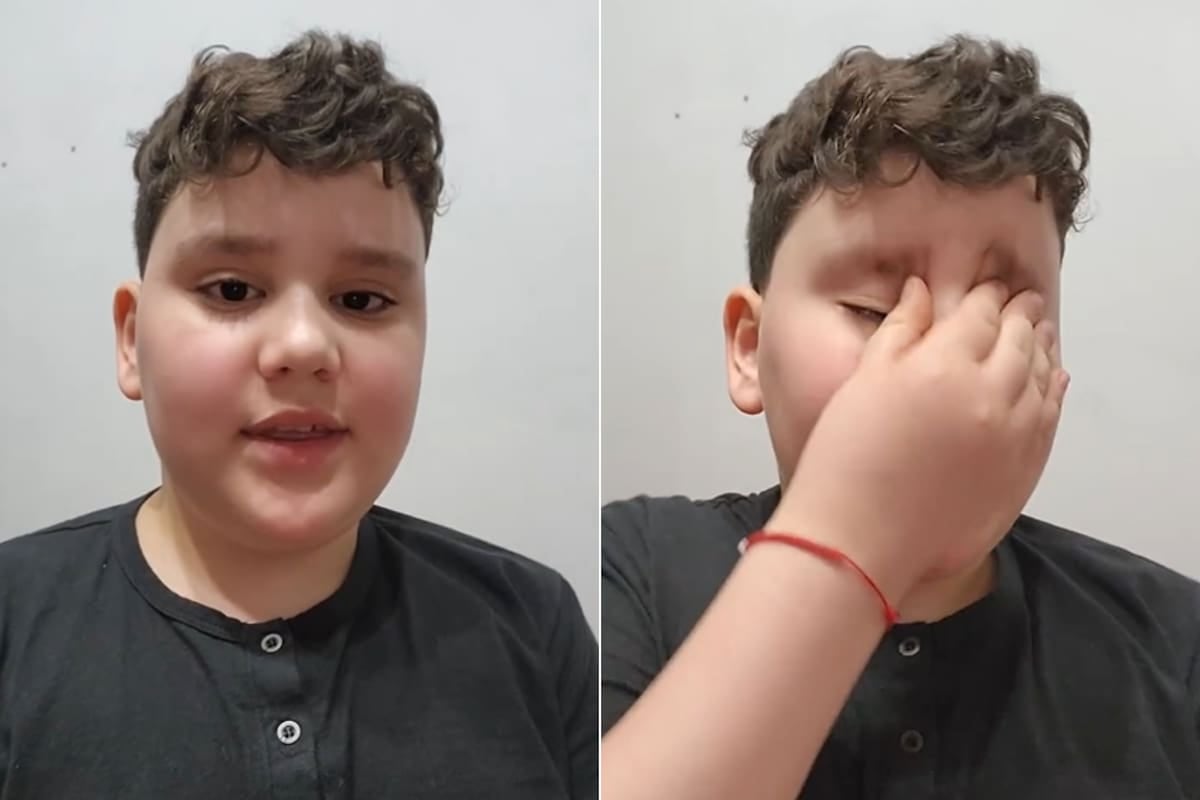 Un nene de nueve años le habló a la pantalla y nos dejó una pregunta que nos incomoda