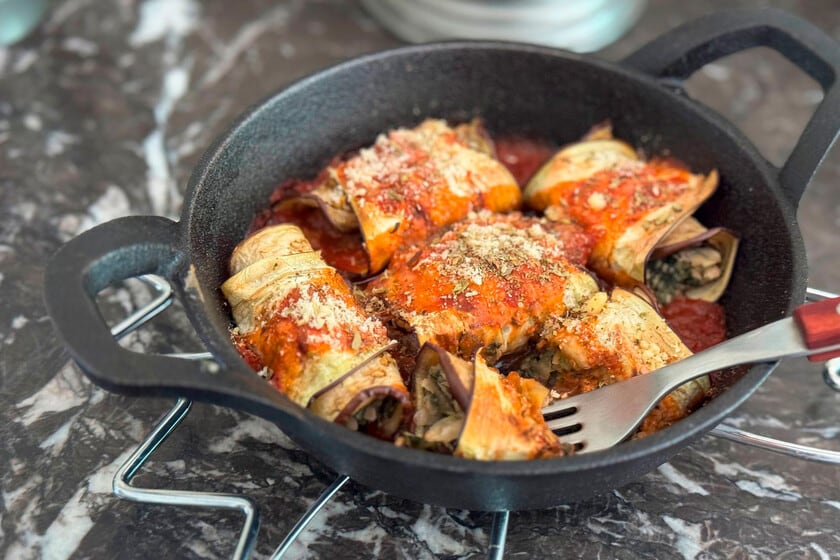Rollitos de berenjena al horno: una receta simple, rendidora y perfecta para sumar liviandad a la mesa sin resignar sabor