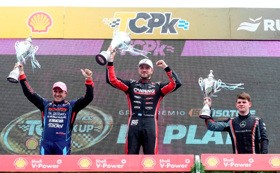 Canapino se calzó la pilcha de líder del TC Pick Up y va por la Triple Corona, esta vez toda con Chevrolet