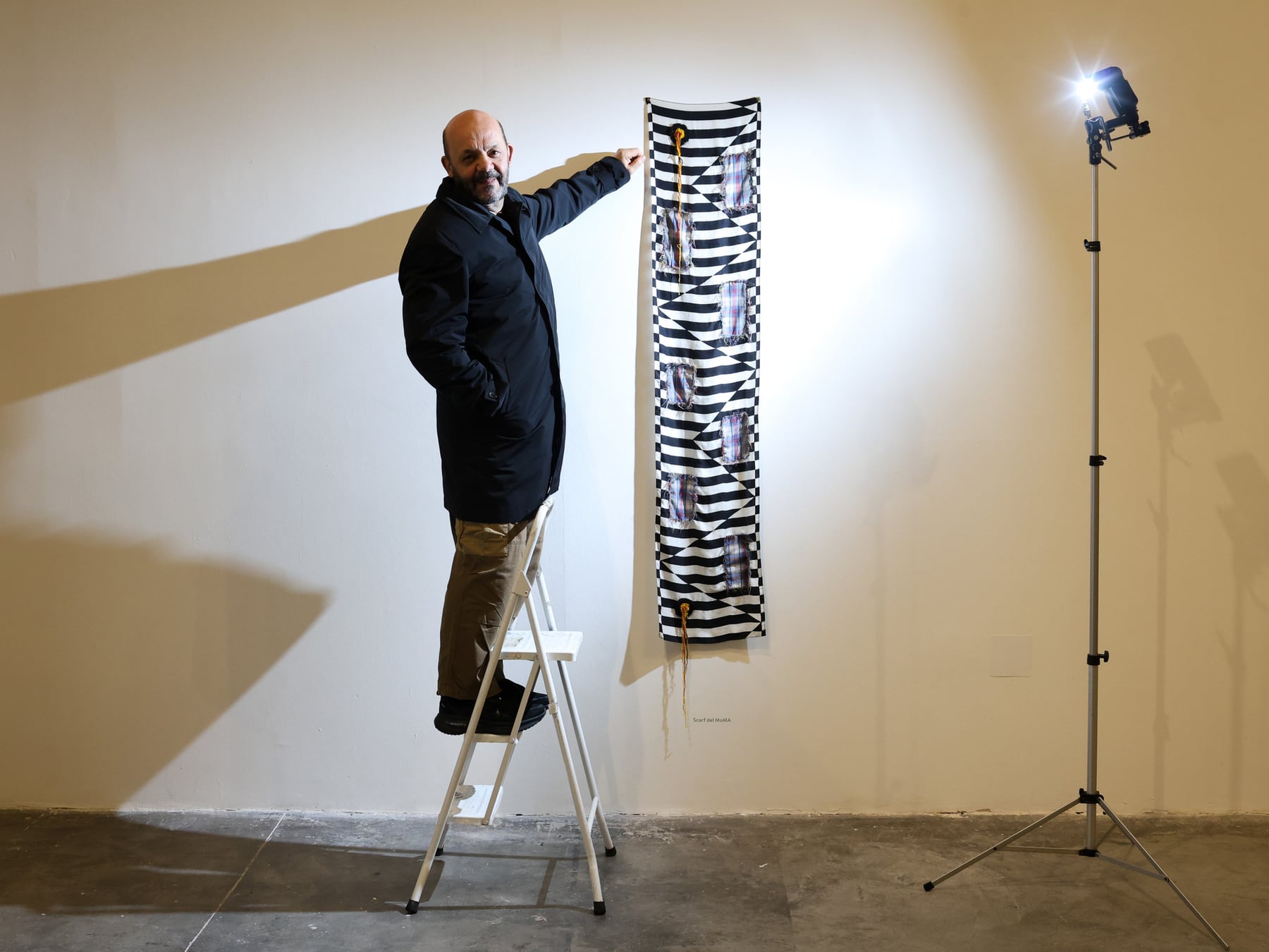 Marcelo Pombo lleva al arte la materia de todos los días