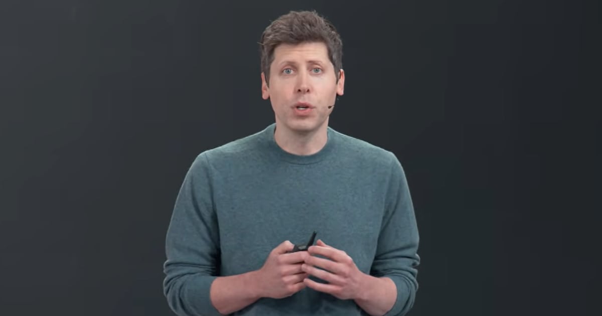 Altman pone tres finales sobre la mesa para la carrera de la inteligencia artificial