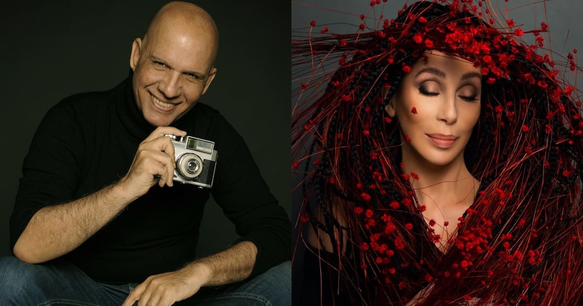 Cher eligió a un fotógrafo argentino como guía para una sesión que duró casi un día